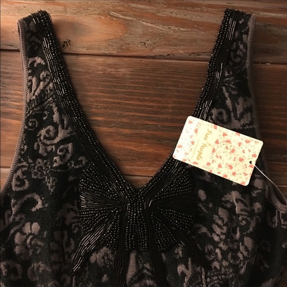 FREE PEOPLE Starstruck Bodycon Black Dress NWT XS - Picture 3 of 5